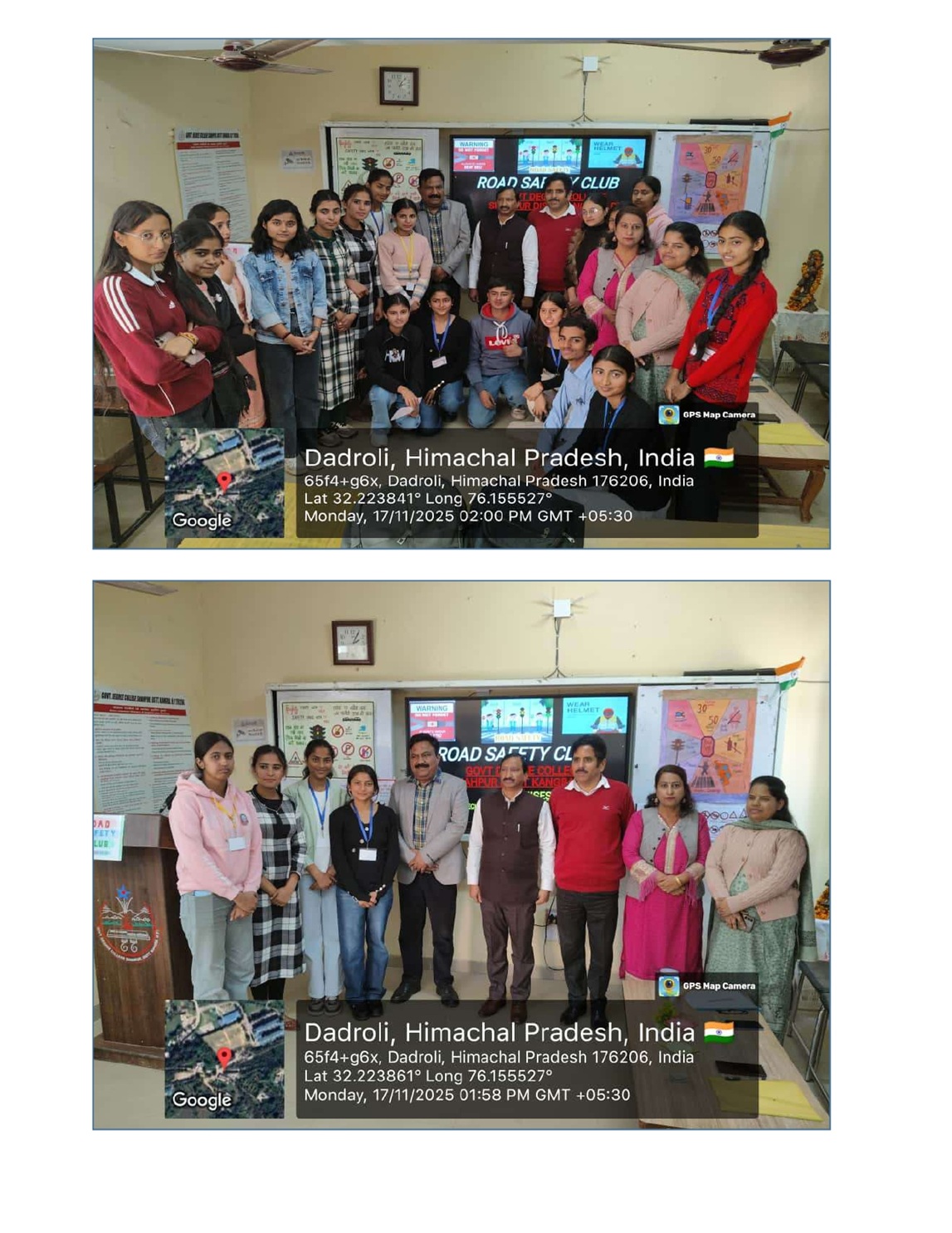 DECLAMATION CONTEST ON ROAD SAFETY AWARENESS ON DATED 17-11-2025